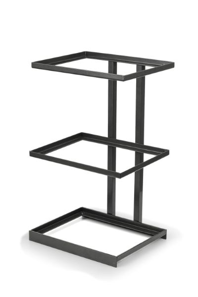 P598.003 ETAŽER 3 NIVOA CRNI METAL P598.003 ETAŽER 3 NIVOA CRNI METAL